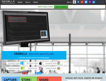Tablet Screenshot of grabilla.com